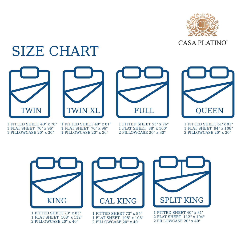 Premium Egyptian Cotton Twin Size Bed Sheets Set - Washed Ultra-Soft Microfiber Twin Bed Sheets - Extra Soft - 3 Piece Set - Bedding Sheets &... - Breathable Egyptian Cotton Flat & Fitted Sheets Detail