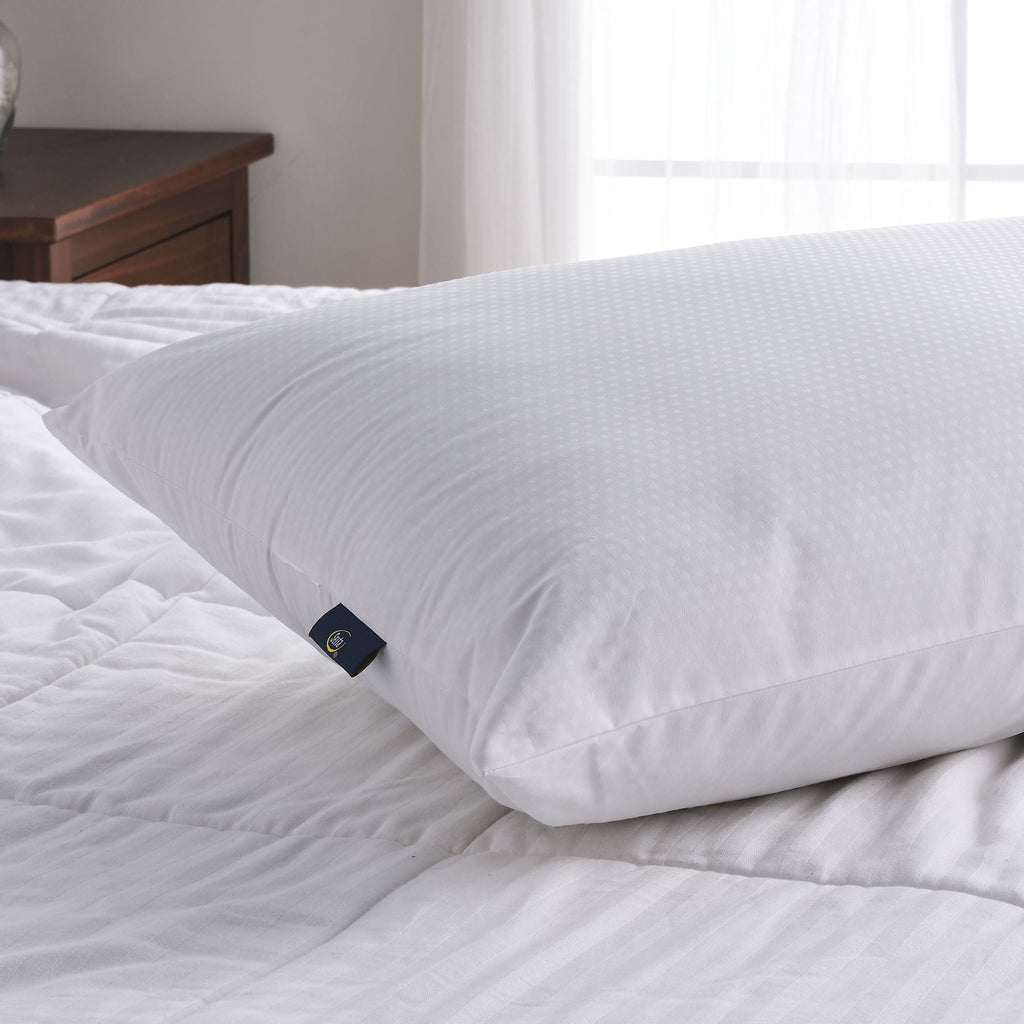 Hotel Collection Cooling Pillow - 2 Pack - Orthopedic Shredded Foam Bed Pillow Set Detail