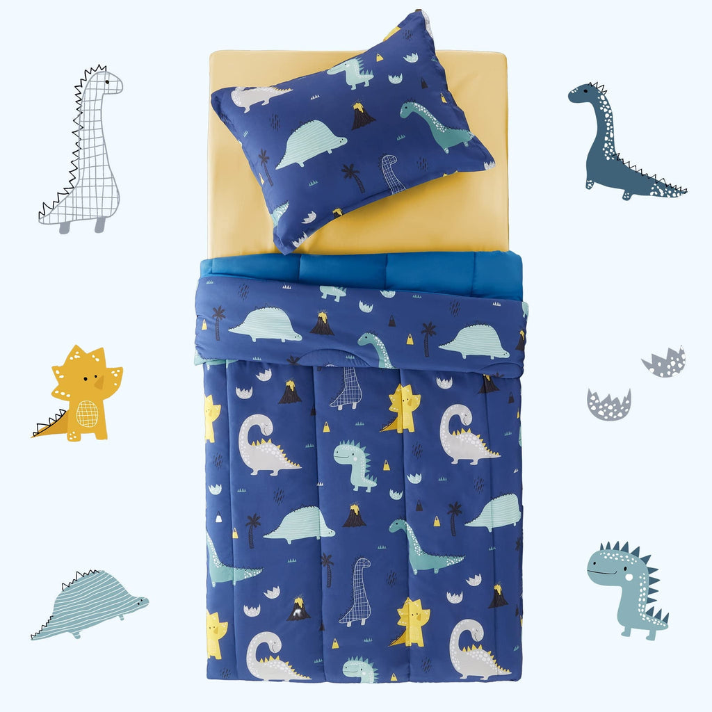 Fluffy Down Alternative Kids Bedding Comforter Set Twin/Twin Xl Size - Super Soft & Cute Printed 2-Piece Comforter Set All Seasons for Boys, ... - Cloud-Like Soft Lightweight Bed Comforter Detail