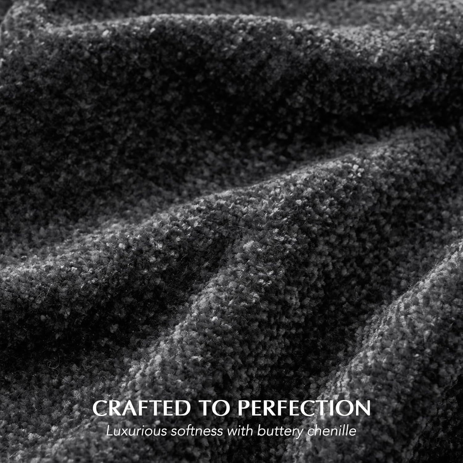 Lightweight Warm Soft Chenille Throw Blanket for Couch, Cozy Plush Fuzzy Decorative Chenille Knit Throw Blanket with Tassels, Lightwei... - Lightweight Plush Warm Blanket for All Seasons Detail