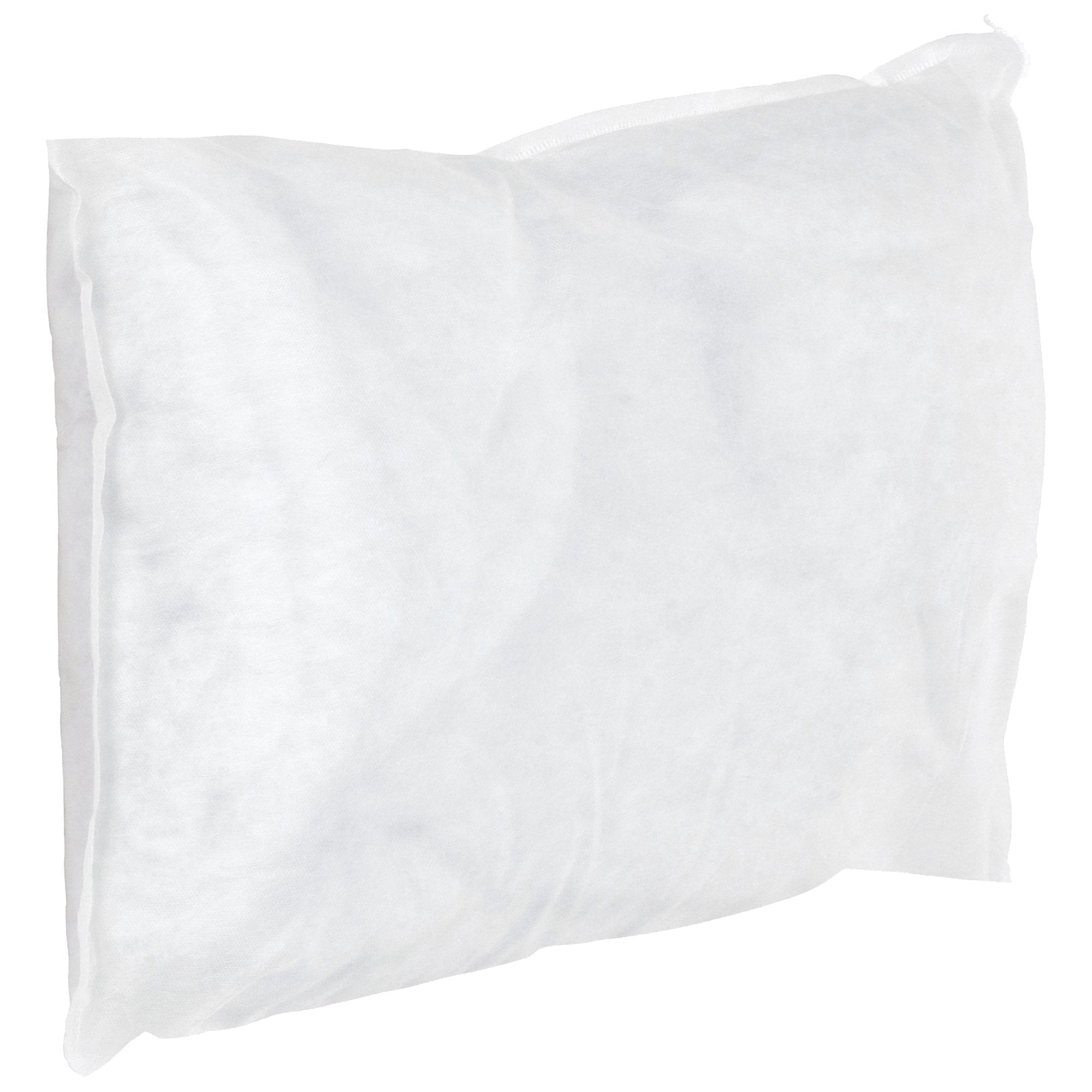 Hotel Collection Bed Pillow, 12 x 17 Inch, White, Disposable, 2 Count - Orthopedic Shredded Foam Bed Pillow Set Detail
