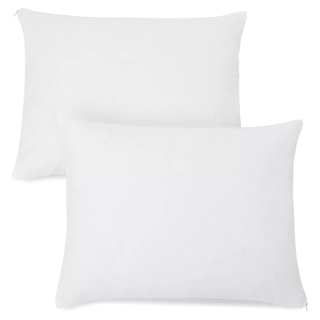 Orthopedic Support Cooling Gel Memory Foam Bed Pillow, Set of 2 - Hotel Quality Plush Sleeping Pillows Detail