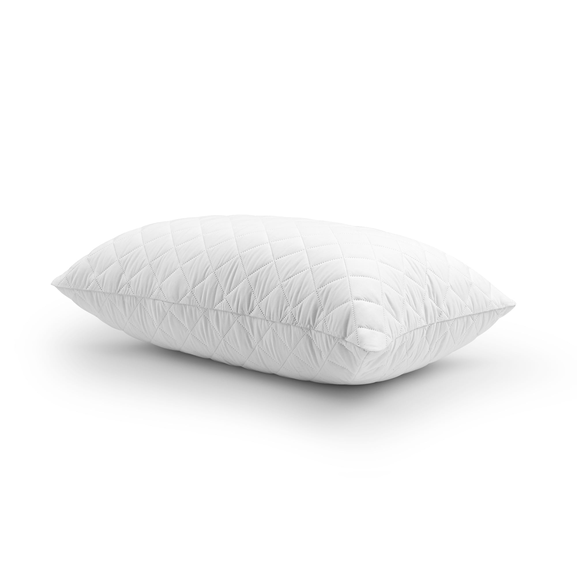 Hotel Collection Memory Foam Cluster Bed Pillow, Standard Queen, 2 Pack - Ergonomic Memory Foam Pillow for Neck Pain Support Detail