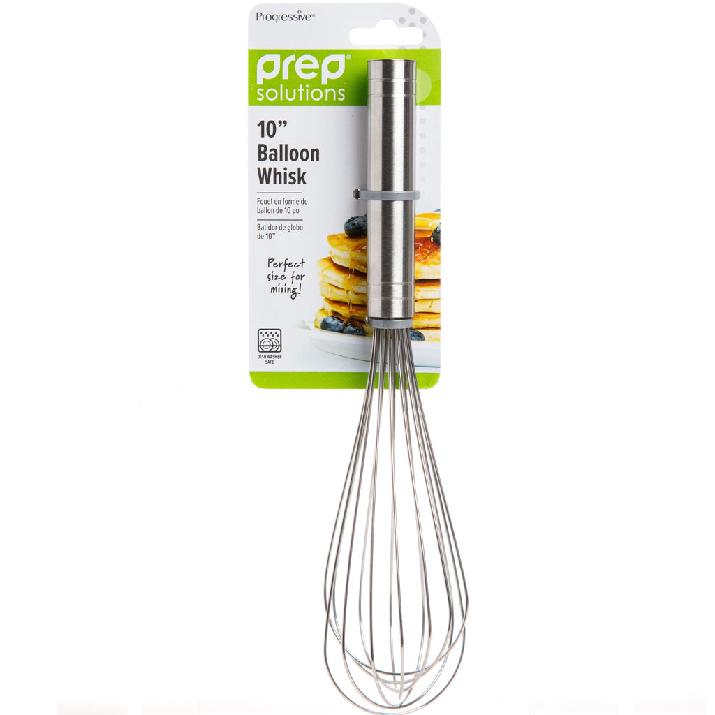 Multi-Functional 10" Stainless Steel Balloon Whisk - Kitchen Gadget Tool for Quick Food Prep Detail