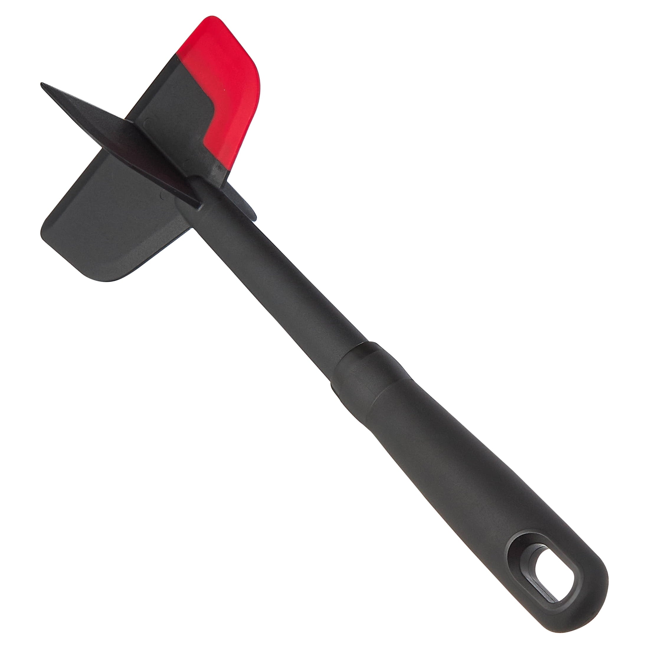 Multi-Functional Silicone Meat Masher and Chopper, Black - Multi-Functional Manual Food Chopper & Slicer Detail