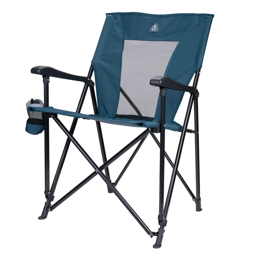 Micro-Folding Eazy Chair - Choice 976 - Premium Slim-Fold Compact Chair with Messenger Bag Detail