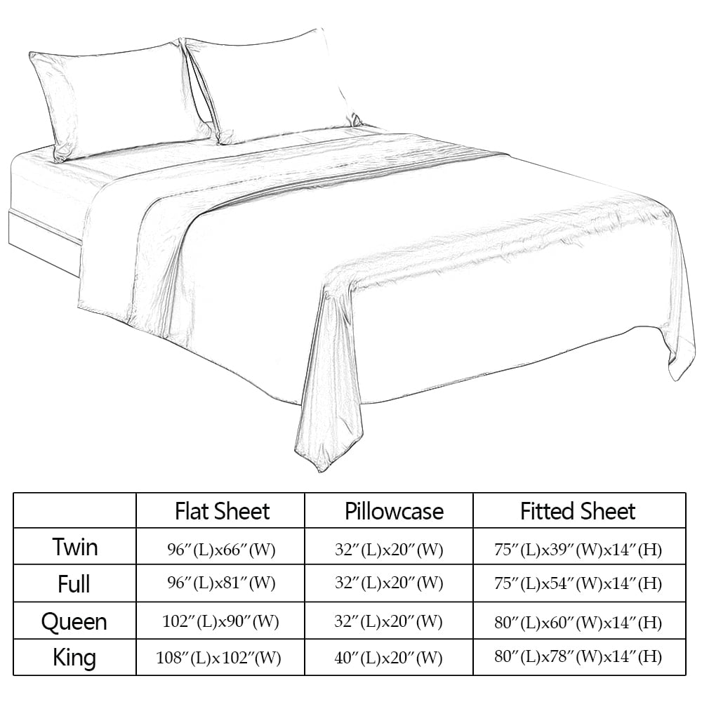 Cooling Sateen Twin Silk Gray Bed Sheet Set Deep Pocket Bed Flat Fitted Sheet, 3-Pieces - Luxury Bed Sheet Set with Deep Pockets Detail
