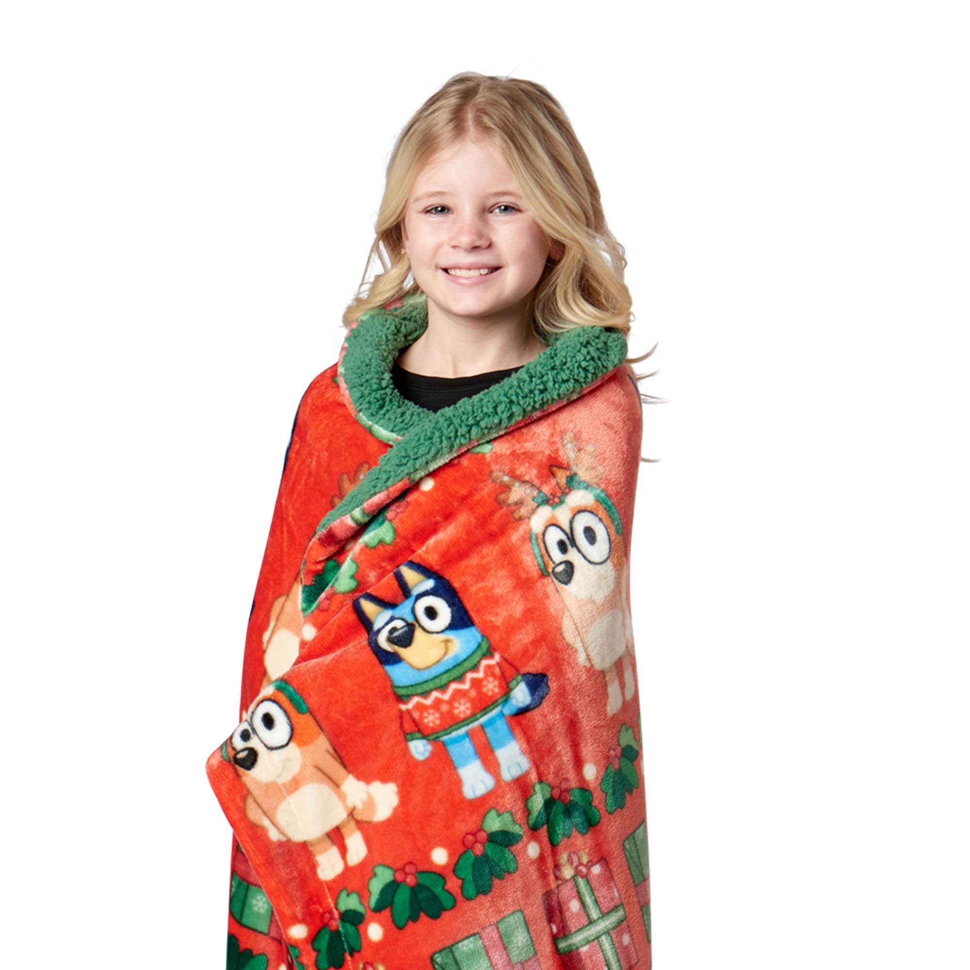 Decorative Knitted Holidays are Nice Silk Touch Throw Blanket with Sherpa Reverse 50 x 60 inches - Luxury Knitted Decorative Throw Blanket with Fringes Detail