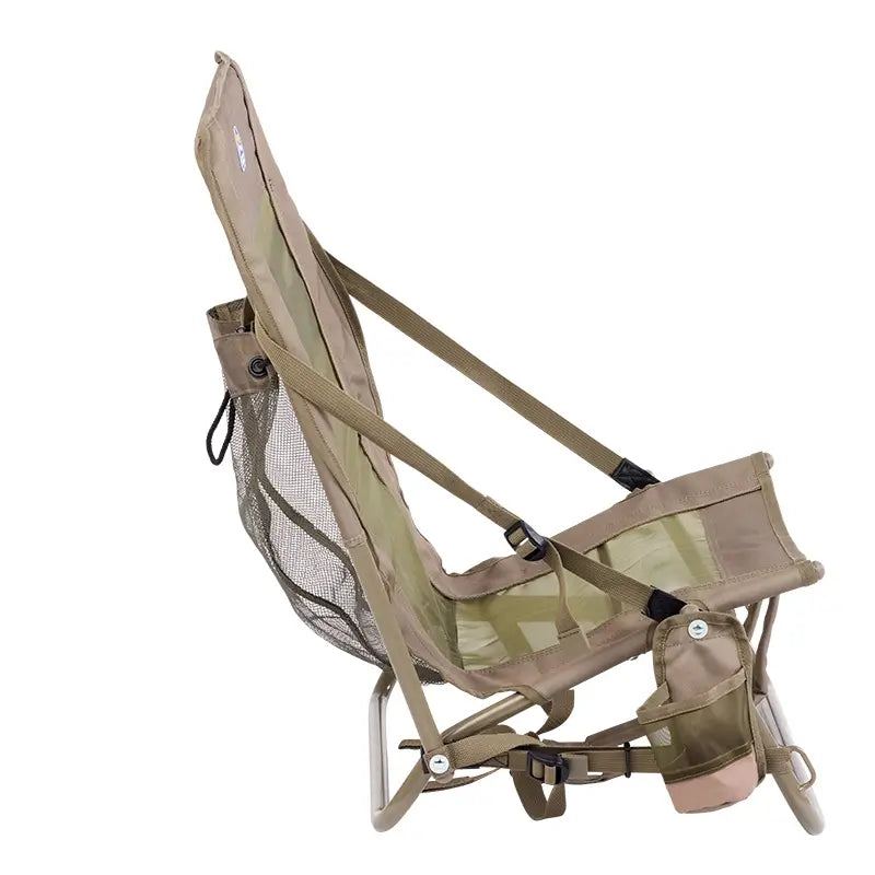 Low-Profile Everywhere Chair 2 - Choice 656 - Portable Heavy-Duty Low Boy Chair for Ocean Side Detail