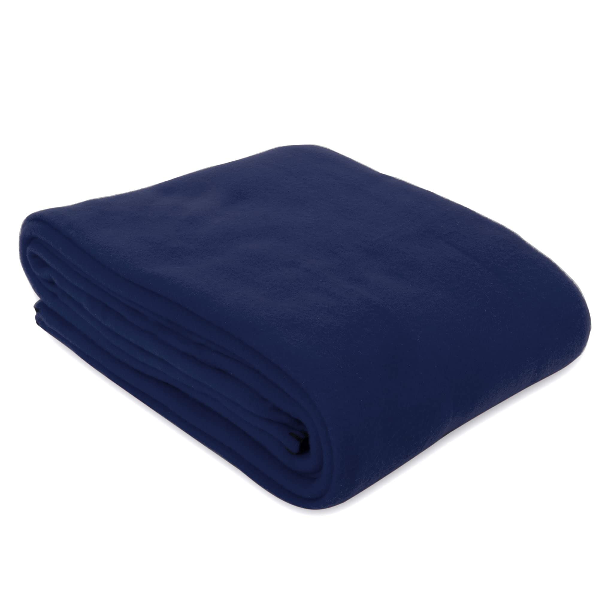 Lightweight Warm Solid Color 90"L x 60"W Fleece Throw Blanket for Fall, Winter, Spring, Summer, Men, Women, Homeless, Charity Donation... - Lightweight Plush Warm Blanket for All Seasons Detail