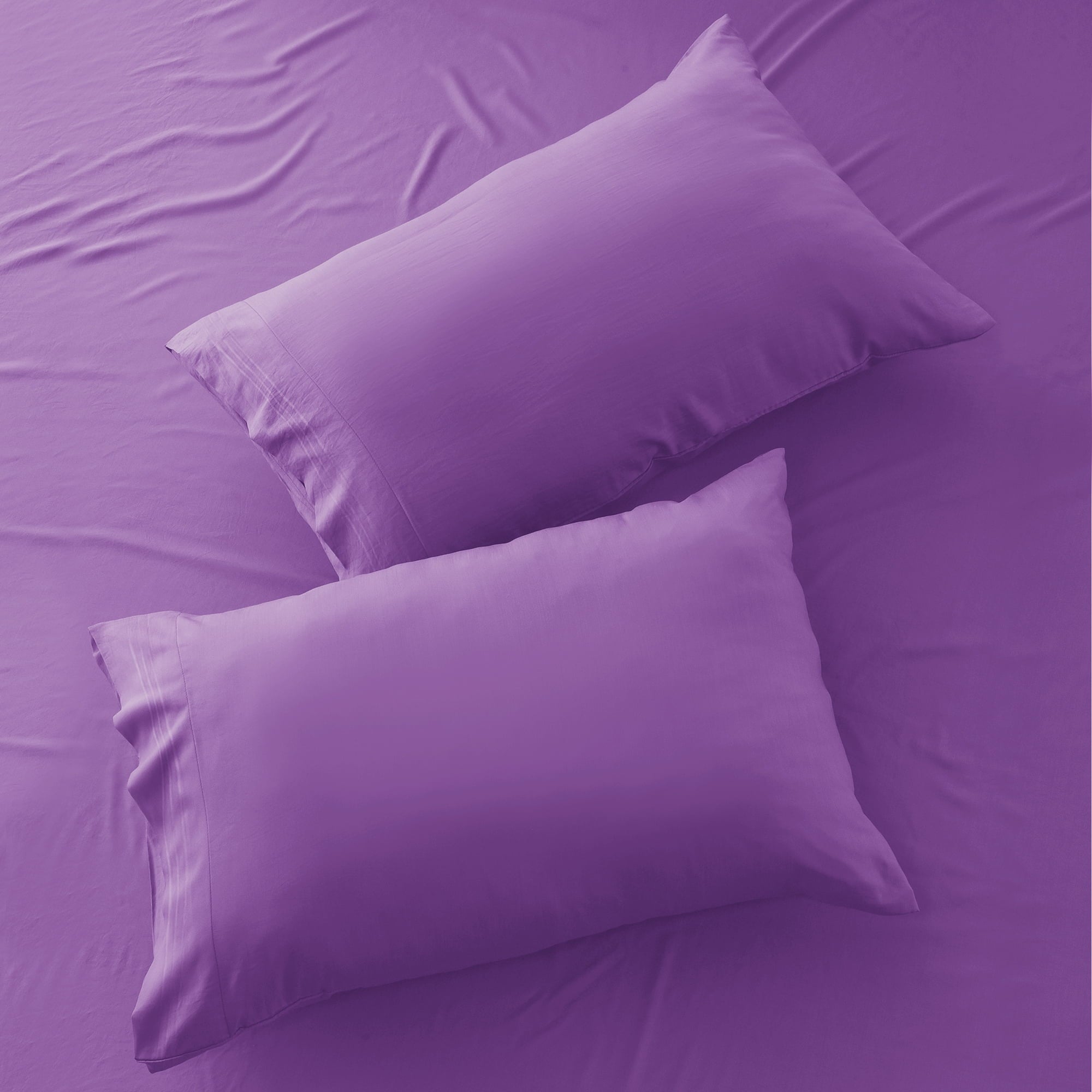 Ultra-Soft Queen Size Sheets Set Brushed Microfiber High GSM, 4 Piece Sheet Set Upto 16 Inches Deep Pocket Bedding Sheets & Pillow - Luxury Bed Sheet Set with Deep Pockets Detail