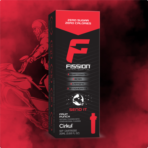Natural Fruit Flavored Fission Send It VKOM - Vitamin-Infused Natural Refreshing Flavor Core - Default Title