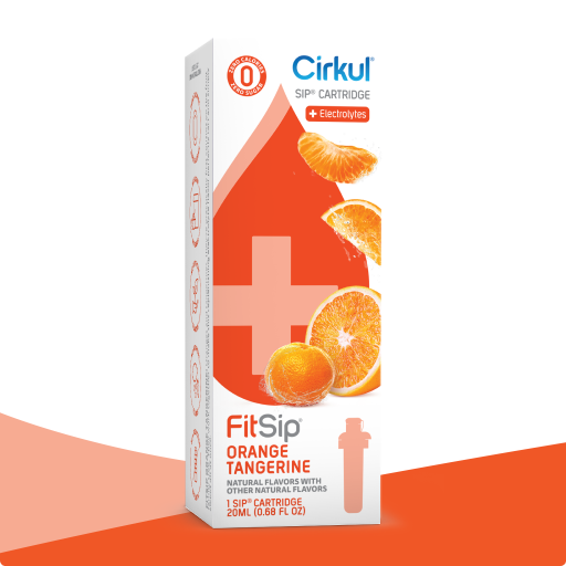 Vitamin-Infused FitSip Orange Tangerine MT2P - Sugar-Free Fruit Flavor Cartridge Refill - Default Title