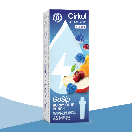 Vitamin-Infused GoSip Berry Blue Punch YSFQ - Electrolyte Hydration Enhanced Taste Cartridges - Default Title