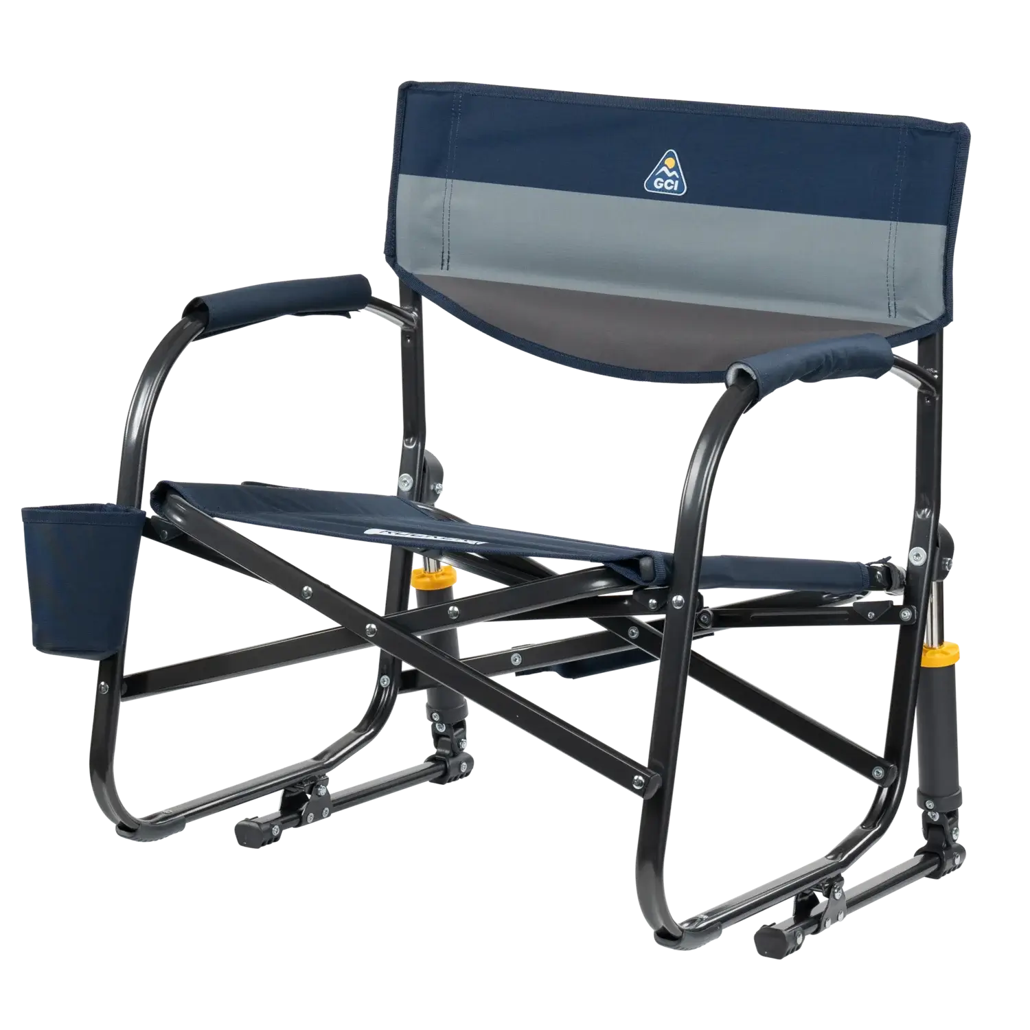 Smooth Motion Grab & Go Rocker - Choice 551 - Patented Spring-Action Rocking Chair for Camping Detail