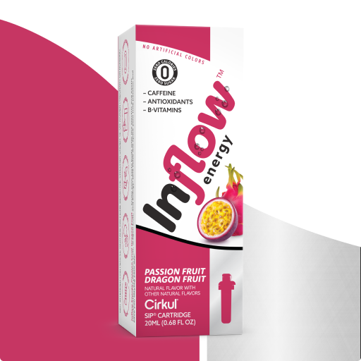 Sugar-Free Inflow Energy Passion Fruit Dragon Fruit WSDJ - Vitamin-Infused Natural Refreshing Flavor Core - Default Title