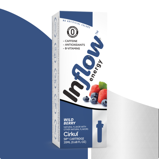 Vitamin-Infused Inflow Energy Wild Berry VQ6U - Vitamin-Infused Natural Refreshing Flavor Core - Default Title