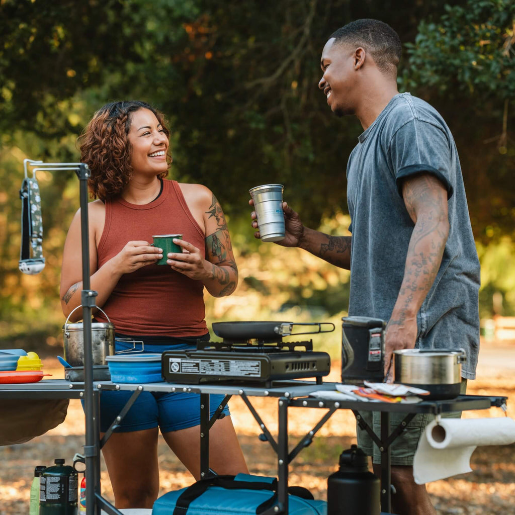 Heat-Resistant Tool Master Cook Station - Choice 171 - Portable Compact BBQ Grilling Tool Set Detail