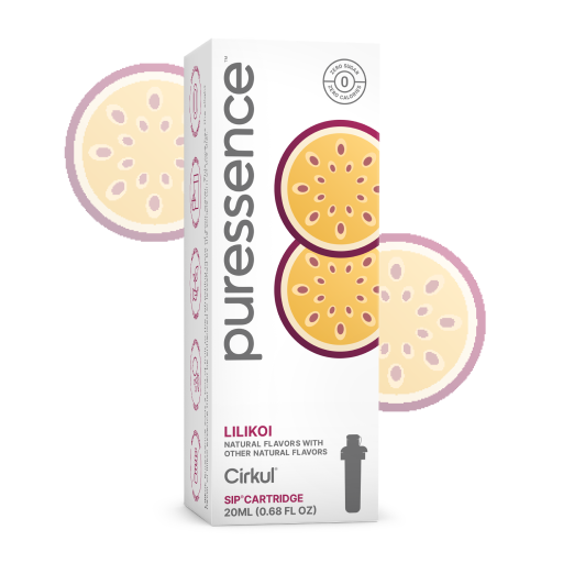 Refreshing Electrolyte Puressence Lilikoi (Unsweetened) C3N8 - Sugar-Free Fruit Flavor Cartridge Refill - Default Title