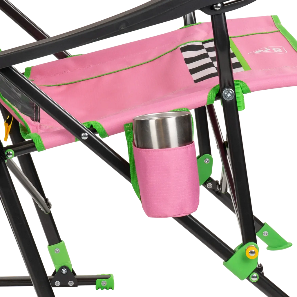 Smooth Motion RoadTrip Rocker - NASCAR For Her - Choice 560 - Freestyle Rocker Portable Outdoor Folding Chair Detail