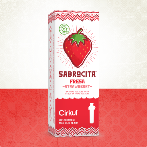 Refreshing Electrolyte Sabrocita Strawberry 3QID - Zero-Calorie Multi-Flavor Sip Pods for Water Bottle - Default Title