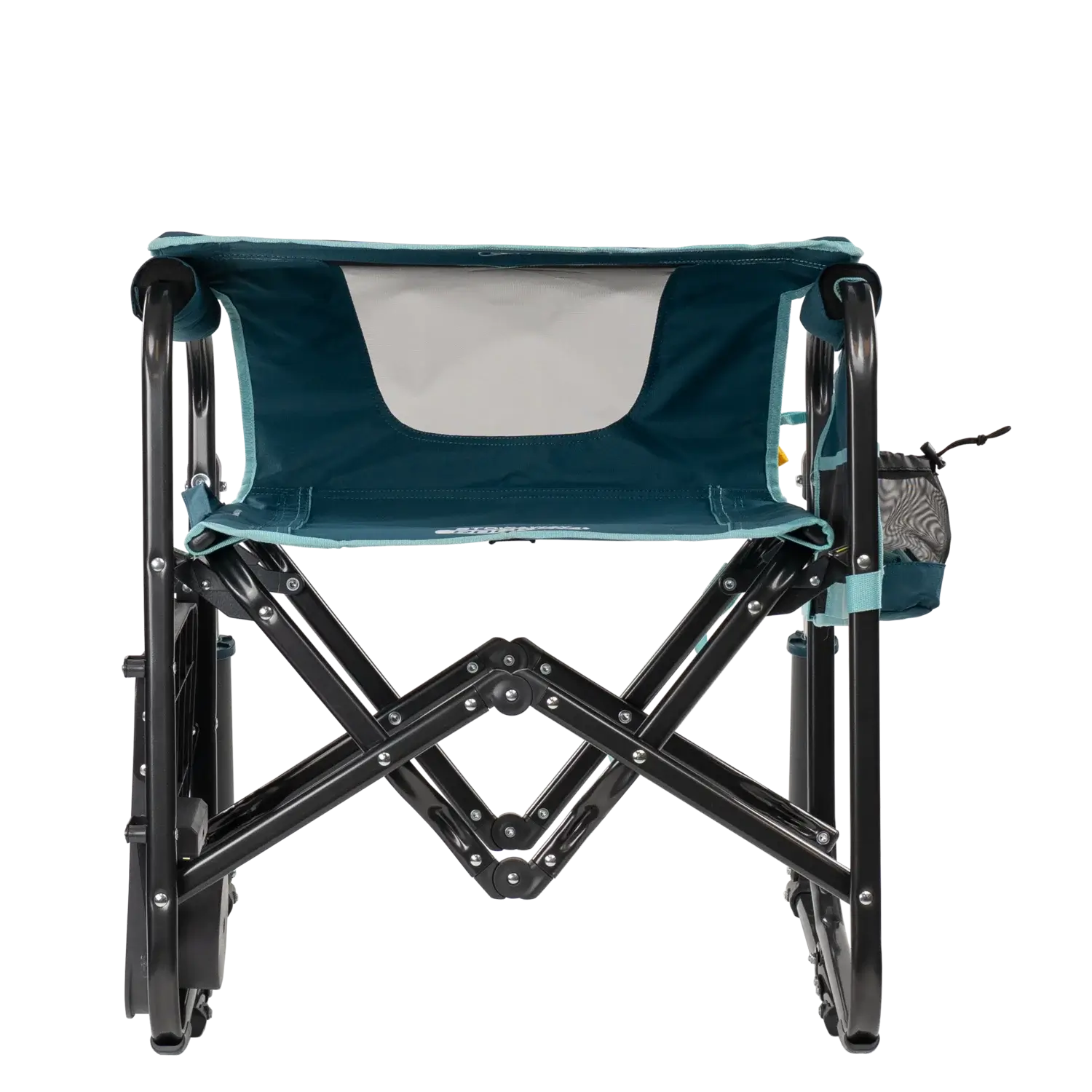 Premium All-Weather Stowaway Rocker with Side Table - Choice 253 - Freestyle Rocker Portable Outdoor Folding Chair Detail