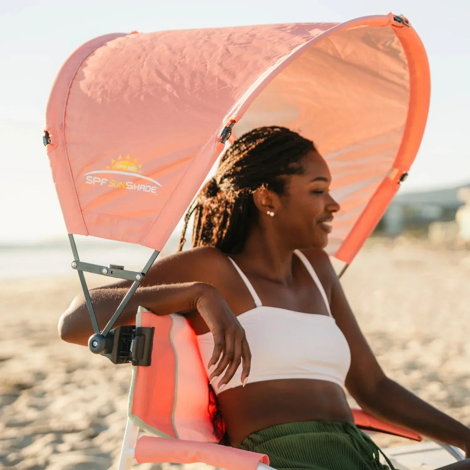 Premium All-Weather SunShade Accessory - Choice 361 - SunShade Canopy for Beach & Camping Detail