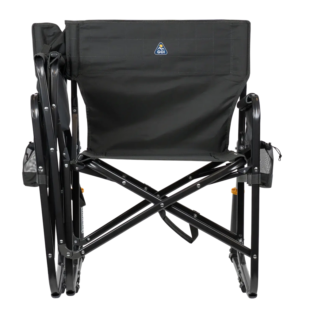 Premium All-Weather Tandem Rocker - Choice 227 - Heavy-Duty Kickback Rocker with Beverage Holder Detail