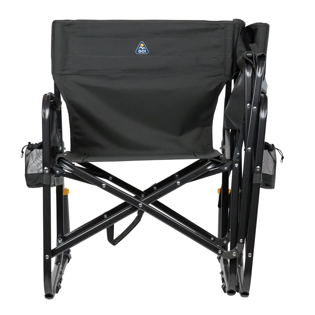 Premium All-Weather Tandem Rocker - Choice 227 - Heavy-Duty Kickback Rocker with Beverage Holder Detail